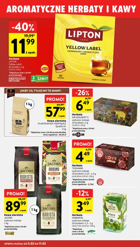 Intermarche - gazetka promocyjna Gazetka od czwartku 05.02 do środy 11.02 - strona 26