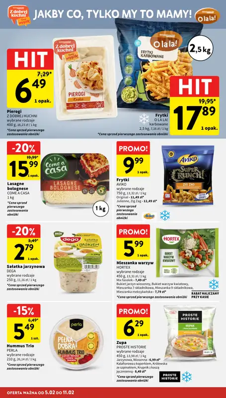 Intermarche - gazetka promocyjna Gazetka od czwartku 05.02 do środy 11.02 - strona 20