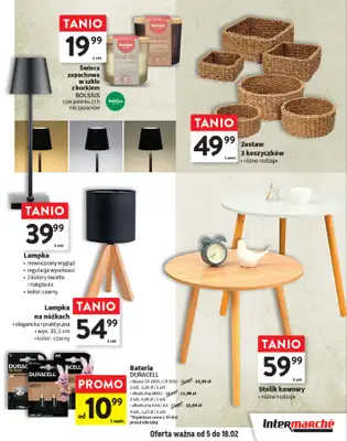 Intermarche - gazetka promocyjna Katalog Przytulnie i praktycznie od czwartku 05.02 do środy 18.02 - strona 3