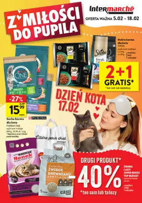 Intermarche - gazetka promocyjna Z miłości do pupila od czwartku 05.02 do środy 18.02