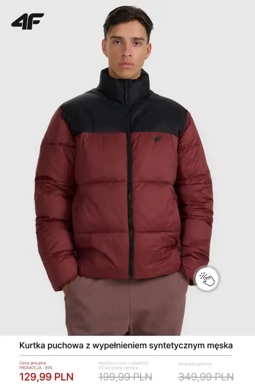 4F - gazetka promocyjna Kurtki do -50% – sprawdź okazje od wtorku 03.02  - strona 10