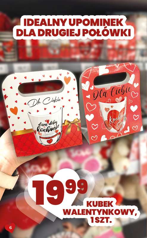 Twój Market - gazetka promocyjna Walentynkowe Upominki od środy 04.02 do wtorku 10.02 - strona 6