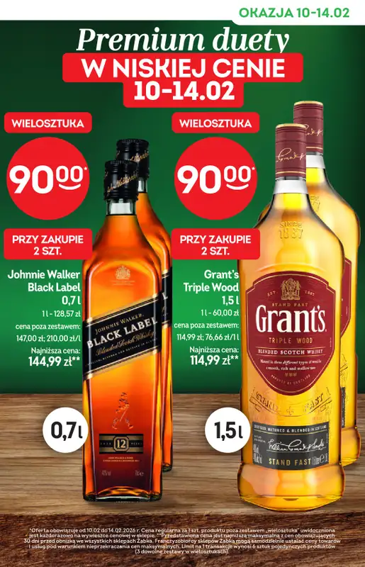 Żabka - gazetka promocyjna Katalog alkoholowy od środy 04.02 do wtorku 17.02 - strona 5