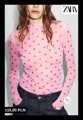 Zara - gazetka promocyjna Kolekcja walentynkowa dla niej od wtorku 03.02  - strona 9