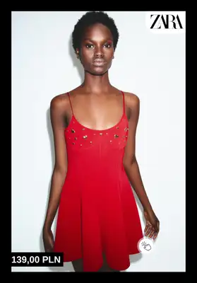 Zara - gazetka promocyjna Kolekcja walentynkowa dla niej od wtorku 03.02  - strona 7
