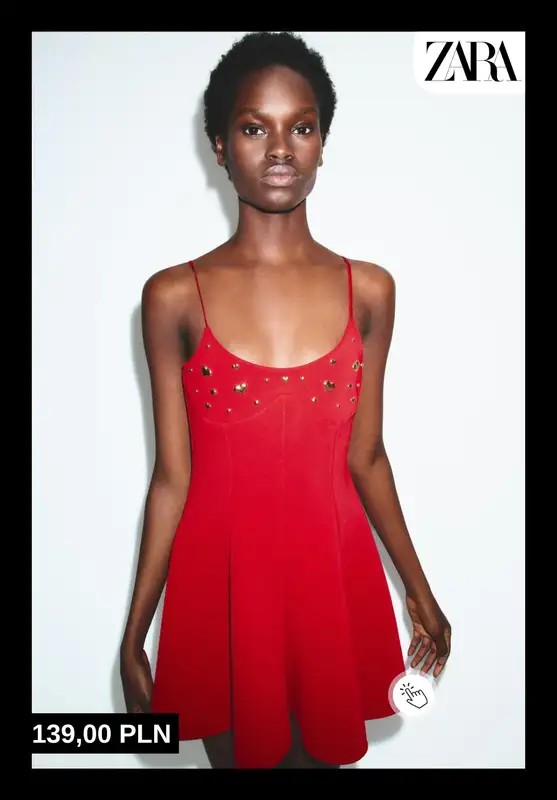 Zara - gazetka promocyjna Kolekcja walentynkowa dla niej od wtorku 03.02  - strona 7