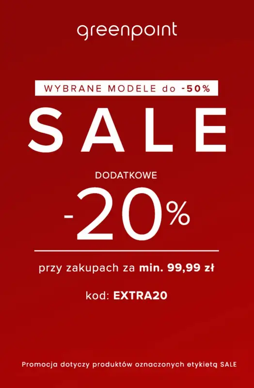 Greenpoint - gazetka promocyjna Sale do -50%: Nowości! od wtorku 03.02  - strona 5