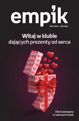 Empik - gazetka promocyjna Katalog prezentów: Walentynki od poniedziałku 02.02 do wtorku 10.02