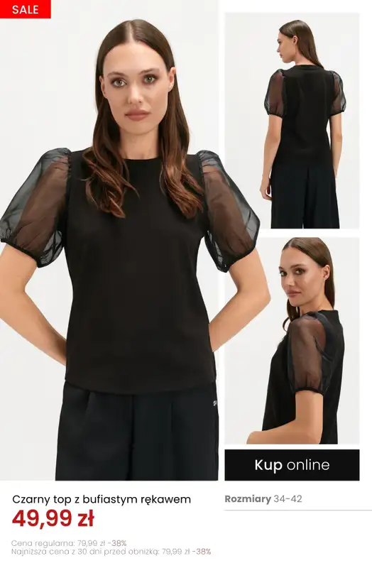 Top Secret - gazetka promocyjna Extra -20% na wyprzedaż za min. 99,99 zł od wtorku 03.02 do czwartku 12.02 - strona 2