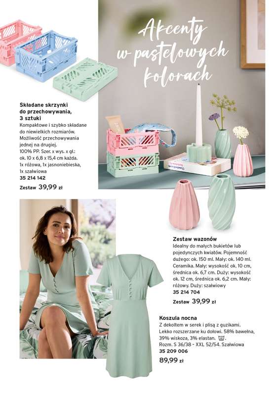 Tchibo - gazetka promocyjna Pastelowy klimat od wtorku 10.02 do niedzieli 15.03 - strona 8