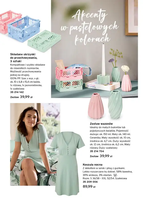 Tchibo - gazetka promocyjna Pastelowy klimat od wtorku 10.02 do niedzieli 15.03 - strona 8