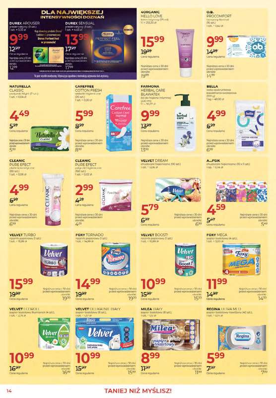 Drogerie Jawa - gazetka promocyjna Gazetka od wtorku 03.02 do wtorku 03.03 - strona 14