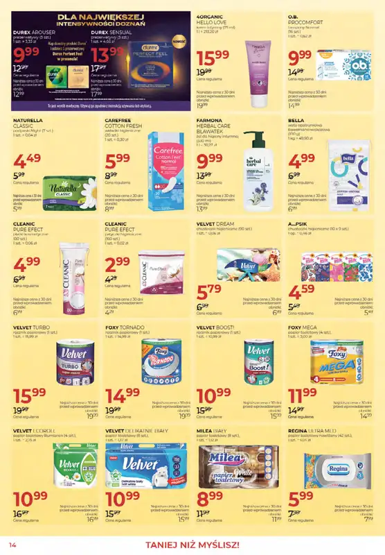 Drogerie Jawa - gazetka promocyjna Gazetka od wtorku 03.02 do wtorku 03.03 - strona 14