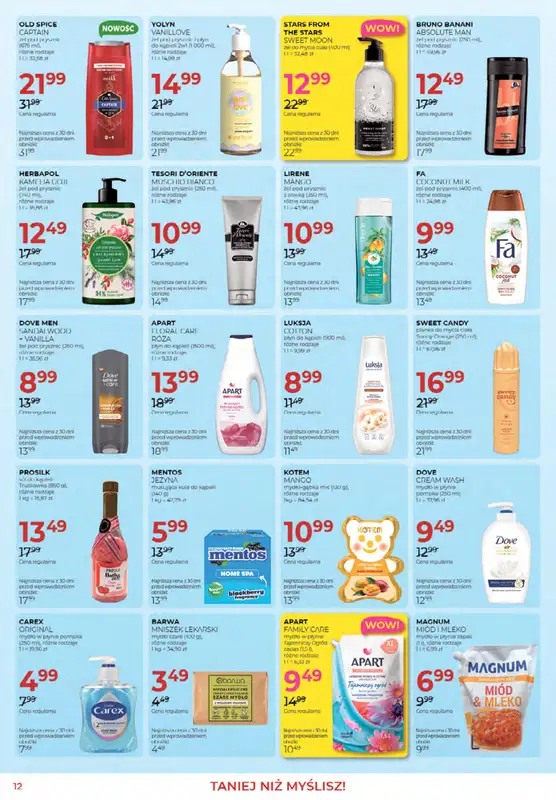Drogerie Jawa - gazetka promocyjna Gazetka od wtorku 03.02 do wtorku 03.03 - strona 12