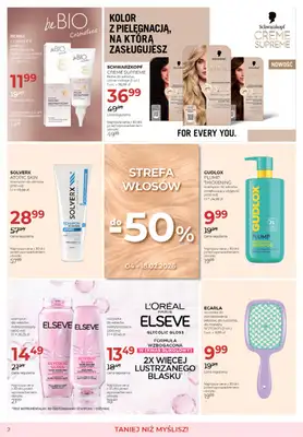 Drogerie Jawa - gazetka promocyjna Gazetka od wtorku 03.02 do wtorku 03.03 - strona 2