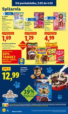 Lidl - gazetka promocyjna Oferta od poniedziałku od poniedziałku 02.02 do środy 04.02 - strona 50