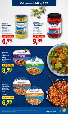 Lidl - gazetka promocyjna Oferta od poniedziałku od poniedziałku 02.02 do środy 04.02 - strona 23