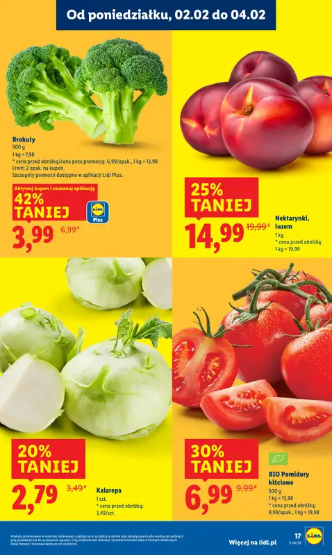 Lidl - gazetka promocyjna Oferta od poniedziałku od poniedziałku 02.02 do środy 04.02 - strona 17