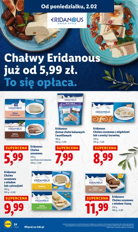 Lidl - gazetka promocyjna Oferta od poniedziałku od poniedziałku 02.02 do środy 04.02 - strona 24