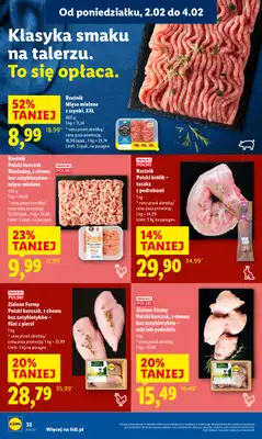 Lidl - gazetka promocyjna Oferta od poniedziałku od poniedziałku 02.02 do środy 04.02 - strona 32