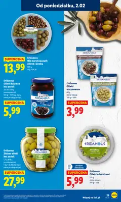 Lidl - gazetka promocyjna Oferta od poniedziałku od poniedziałku 02.02 do środy 04.02 - strona 25