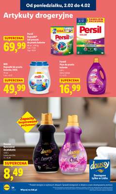 Lidl - gazetka promocyjna Oferta od poniedziałku od poniedziałku 02.02 do środy 04.02 - strona 54