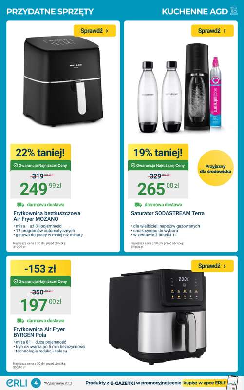 ERLI - gazetka promocyjna Wyposażenie domu – HITY tygodnia! od środy 04.02 do niedzieli 08.02 - strona 4
