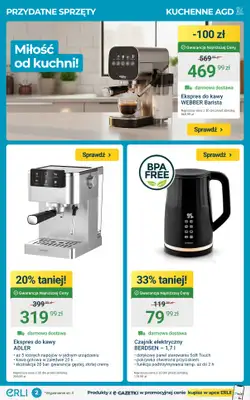 ERLI - gazetka promocyjna Wyposażenie domu – HITY tygodnia! od środy 04.02 do niedzieli 08.02 - strona 2
