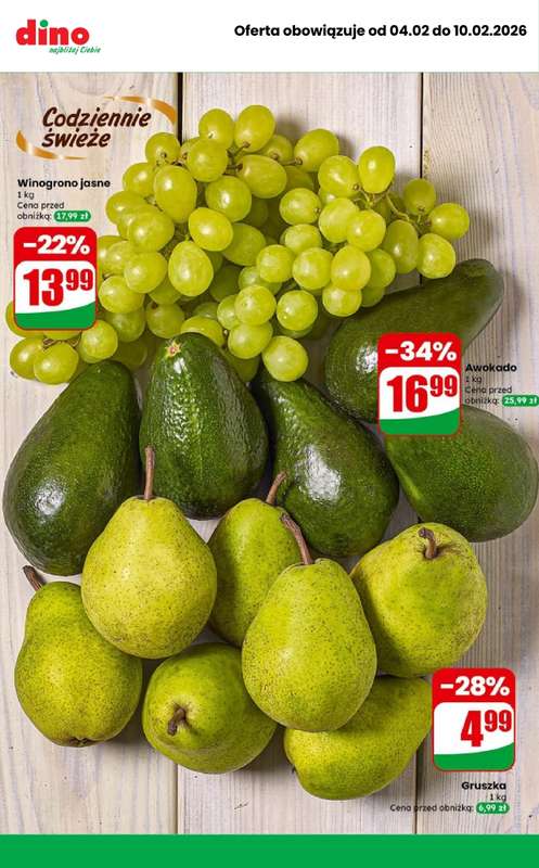 Dino - gazetka promocyjna Najlepsze promocje! od środy 04.02 do wtorku 10.02 - strona 6