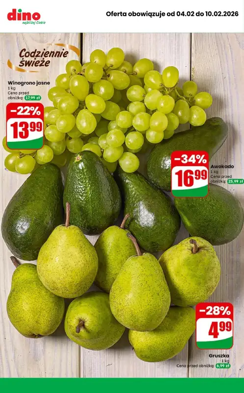 Dino - gazetka promocyjna Najlepsze promocje! od środy 04.02 do wtorku 10.02 - strona 6