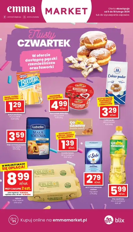 emma MARKET - gazetka promocyjna Gazetka od czwartku 05.02 do środy 18.02 - strona 11