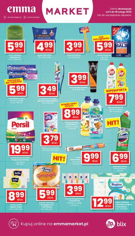 emma MARKET - gazetka promocyjna Gazetka od czwartku 05.02 do środy 18.02 - strona 18