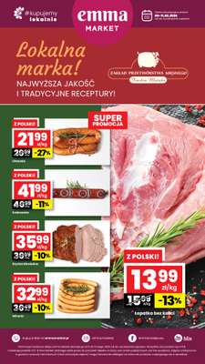 emma MARKET - gazetka promocyjna Plakat promocyjny od czwartku 05.02 do środy 11.02