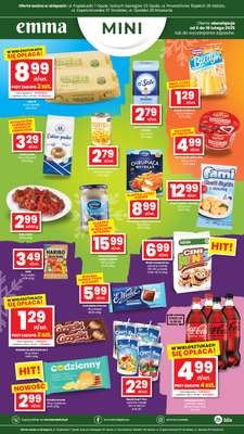 emma MARKET - gazetka promocyjna Plakaty promocyjne - Emma Mini od czwartku 05.02 do środy 18.02 - strona 3