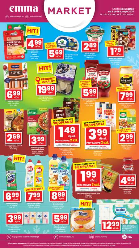 emma MARKET - gazetka promocyjna Plakaty promocyjne od czwartku 05.02 do środy 18.02 - strona 2