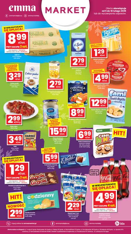 emma MARKET - gazetka promocyjna Plakaty promocyjne od czwartku 05.02 do środy 18.02 - strona 3