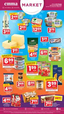 emma MARKET - gazetka promocyjna Plakaty promocyjne od czwartku 05.02 do środy 18.02