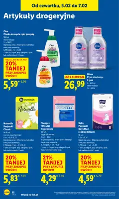 Lidl - gazetka promocyjna Oferta od czwartku od czwartku 05.02 do soboty 07.02 - strona 54