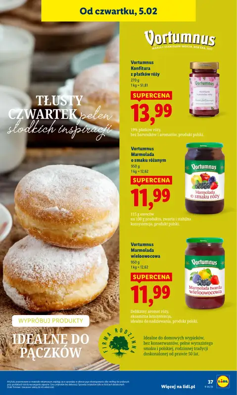 Lidl - gazetka promocyjna Oferta od czwartku od czwartku 05.02 do soboty 07.02 - strona 39
