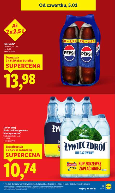 Lidl - gazetka promocyjna Oferta od czwartku od czwartku 05.02 do soboty 07.02 - strona 11