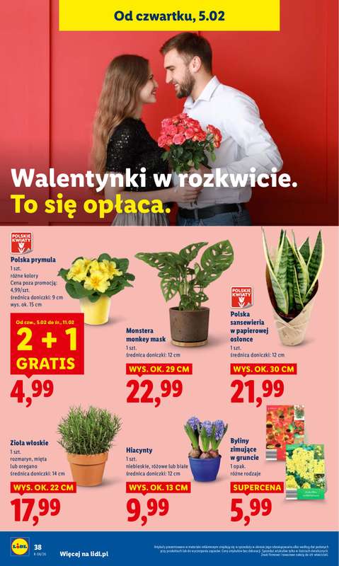 Lidl - gazetka promocyjna Oferta od czwartku od czwartku 05.02 do soboty 07.02 - strona 40