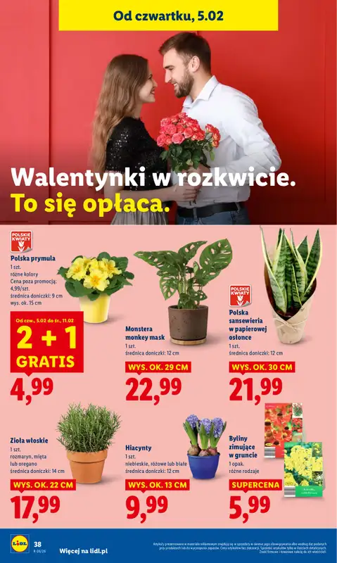 Lidl - gazetka promocyjna Oferta od czwartku od czwartku 05.02 do soboty 07.02 - strona 40