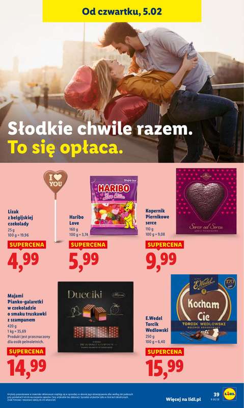 Lidl - gazetka promocyjna Oferta od czwartku od czwartku 05.02 do soboty 07.02 - strona 41