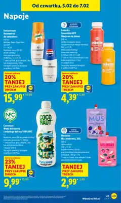 Lidl - gazetka promocyjna Oferta od czwartku od czwartku 05.02 do soboty 07.02 - strona 49