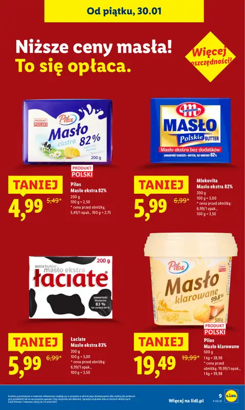 Lidl - gazetka promocyjna Oferta od czwartku od czwartku 05.02 do soboty 07.02 - strona 9