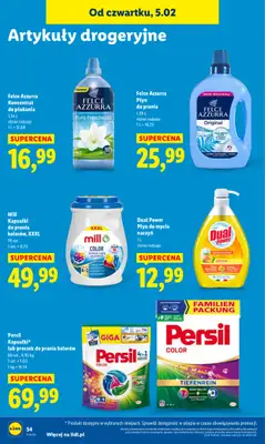 Lidl - gazetka promocyjna Oferta od czwartku od czwartku 05.02 do soboty 07.02 - strona 56