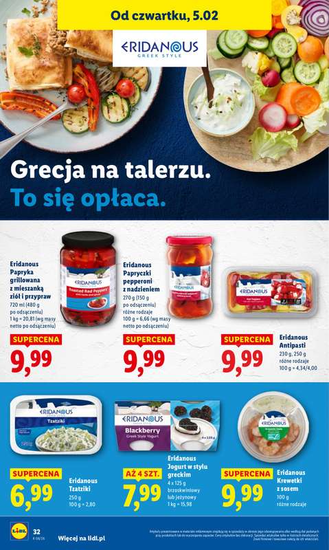 Lidl - gazetka promocyjna Oferta od czwartku od czwartku 05.02 do soboty 07.02 - strona 34