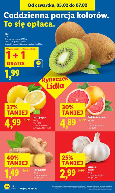 Lidl - gazetka promocyjna Oferta od czwartku od czwartku 05.02 do soboty 07.02 - strona 20