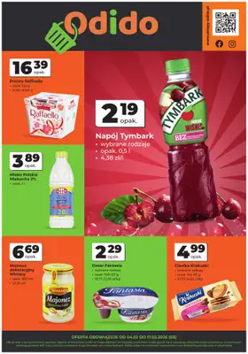 Odido - gazetka promocyjna Plakat promocyjny od środy 04.02 do wtorku 17.02