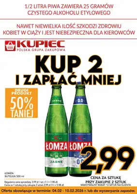 Kupiec - gazetka promocyjna Promopaki od środy 04.02 do wtorku 10.02 - strona 6
